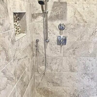 Cross Mountain bathroom shower remodel service