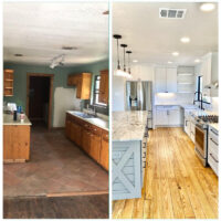 San Antonio kitchen remodel before and after photos