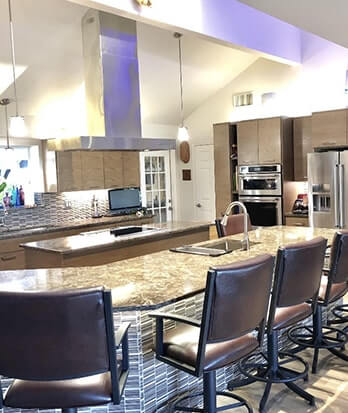 kitchen remodel with island